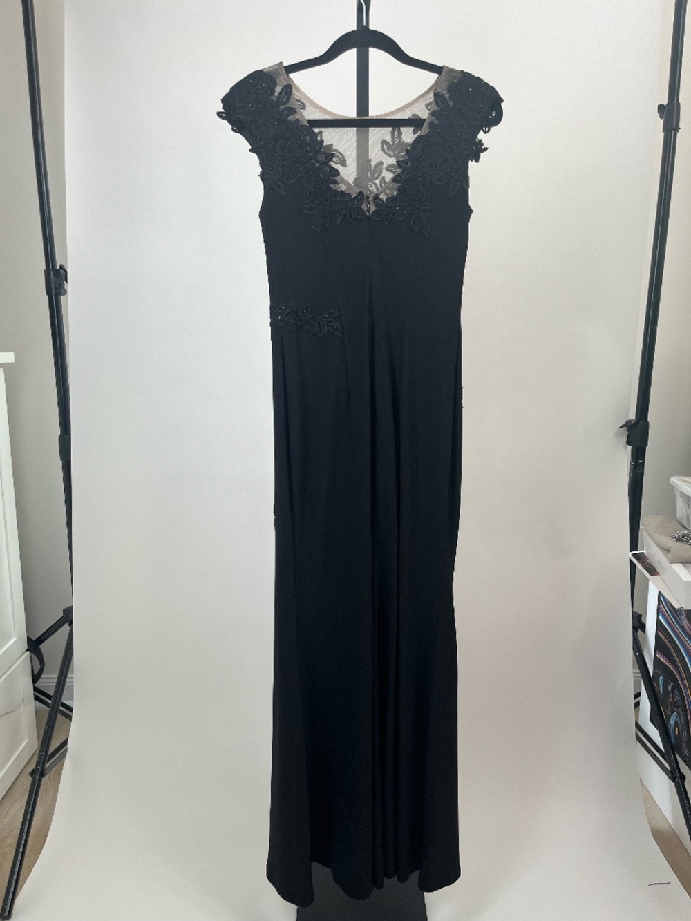 Xcape Evening Gown - Black - Size 6